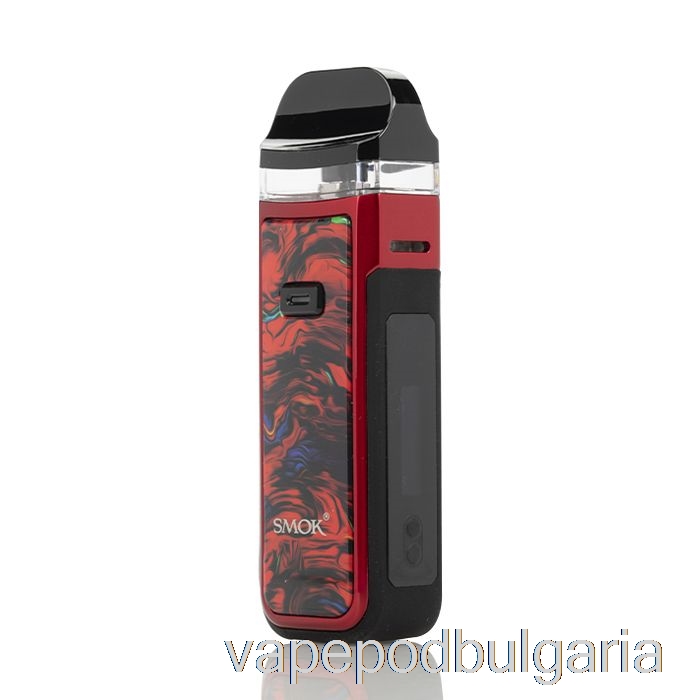 Vape Bulgaria Smok Nord X 60w Pod System Fluid Red